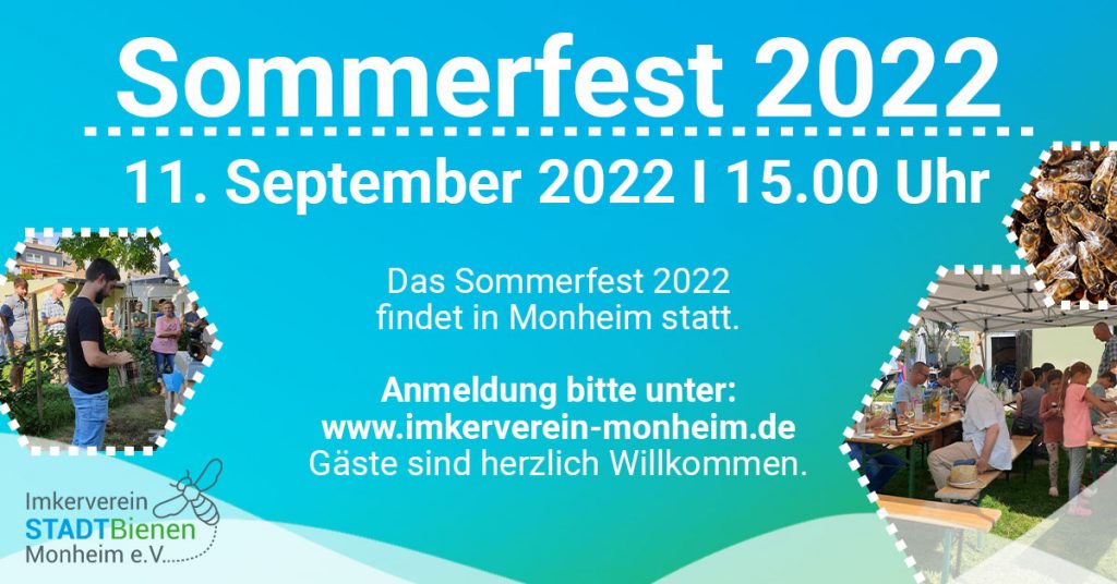 Sommerfest 2022 Imkerverein Stadtbienen Monheim e.v (1)